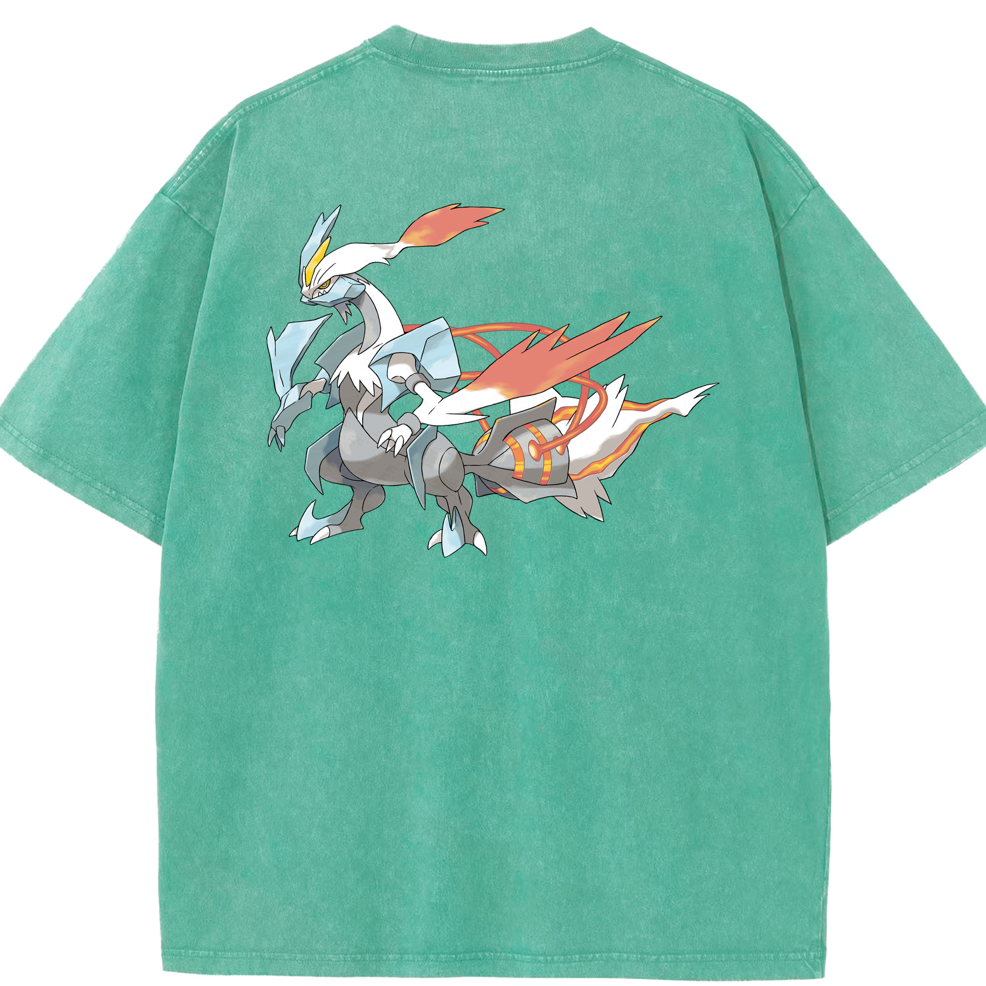 （画像用） ポケットモンスター Pokémon 綿100% ヴィンテージ風 半袖Tシャツ（背面プリント）